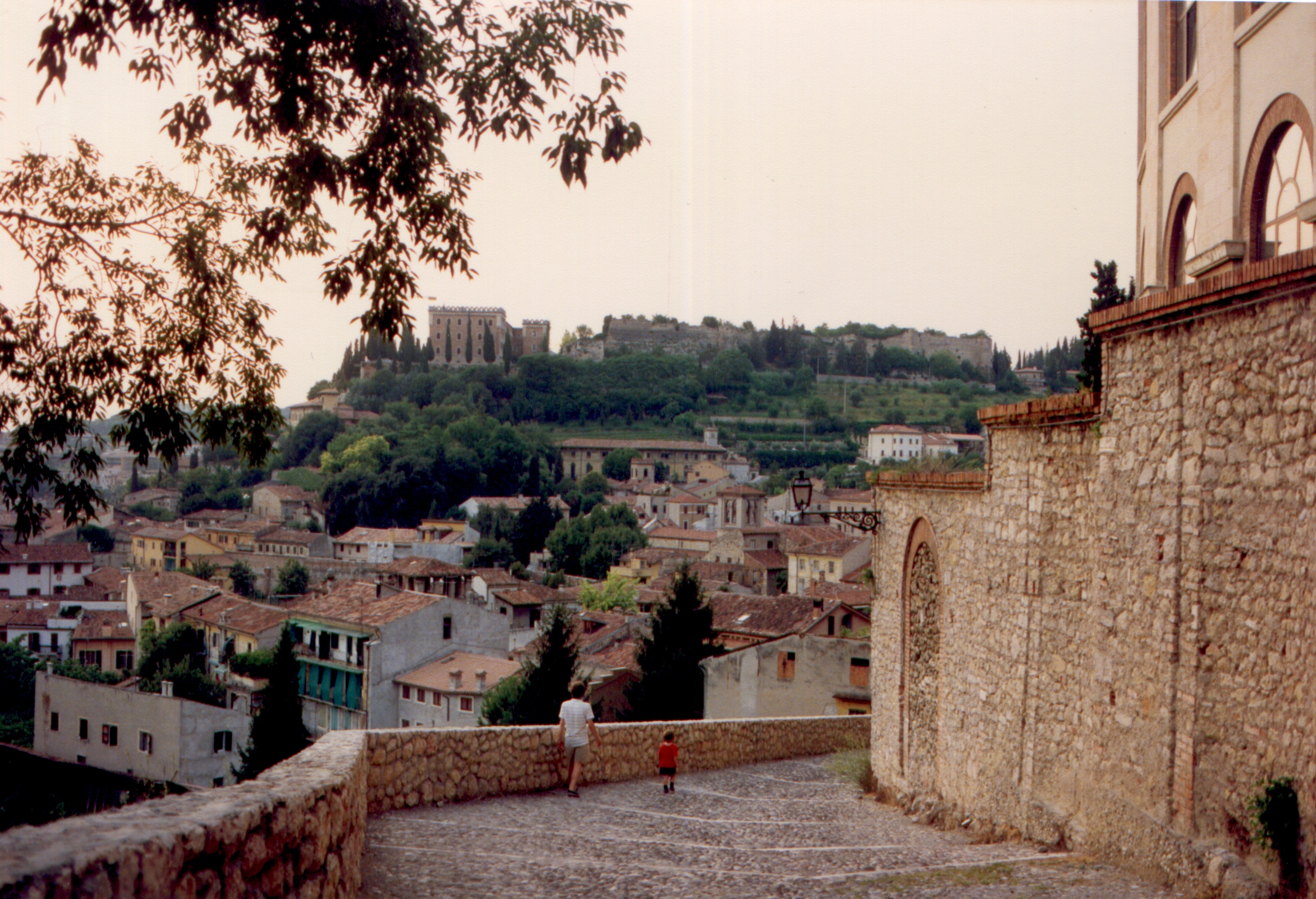 1991 July Verona and Castel S Piedro.jpg