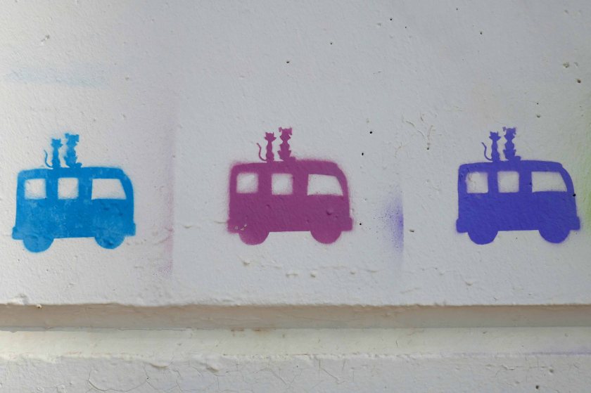 van grafitti