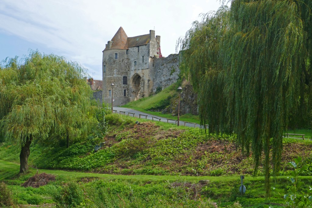 The Porte des Cordeliers and trees
